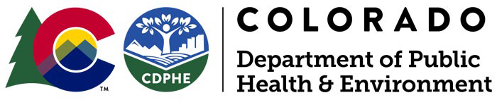 Colorado department of public health and environment logo