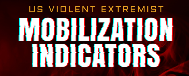 Screen grab of the US Violent Extremist Mobilization Indicators booklet