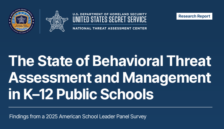 The State of Behavioral Threat Assessment and Management in K–12 Public Schools