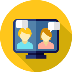 Two Presenters Icon